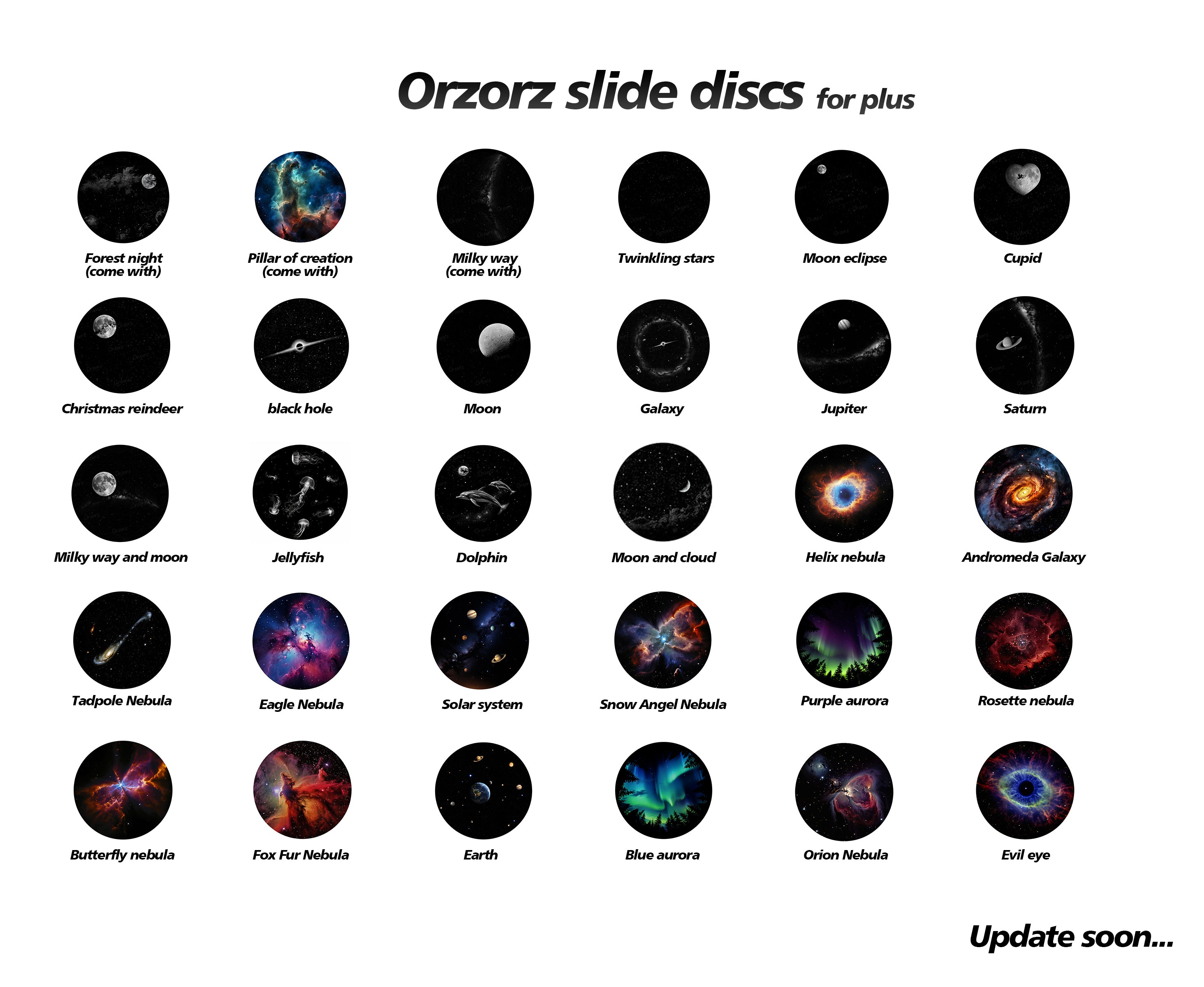 Orzorz slide discs for plus