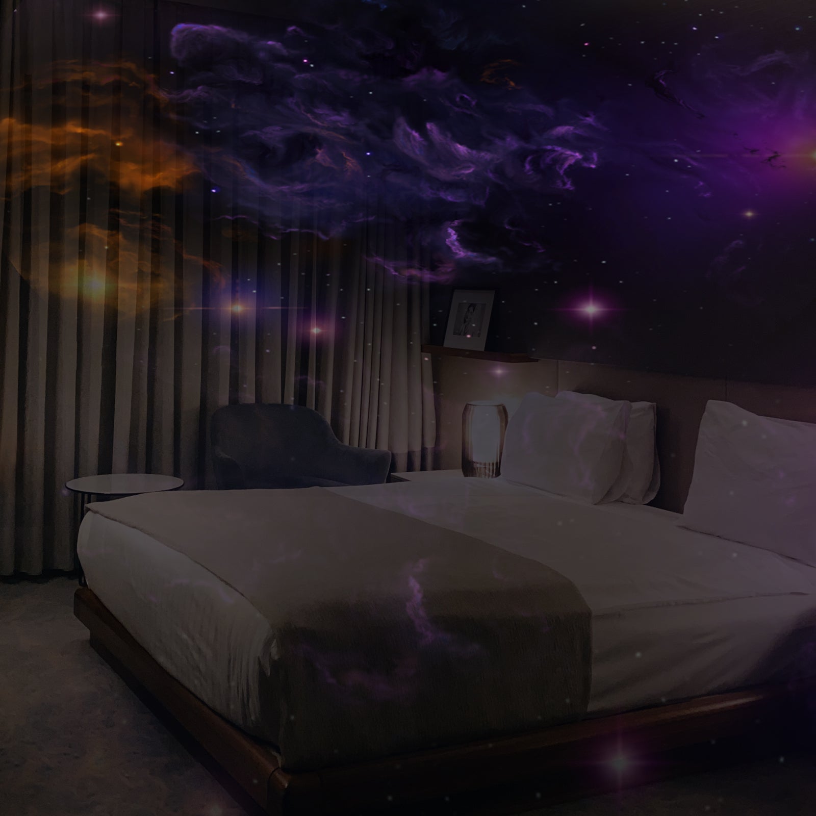 Violet Nebula--Orzorz Star Projector High Precision Slides - Orzorzvip