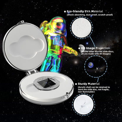 Earth And Moon--Orzorz Star Projector High Precision Slides - Orzorzvip