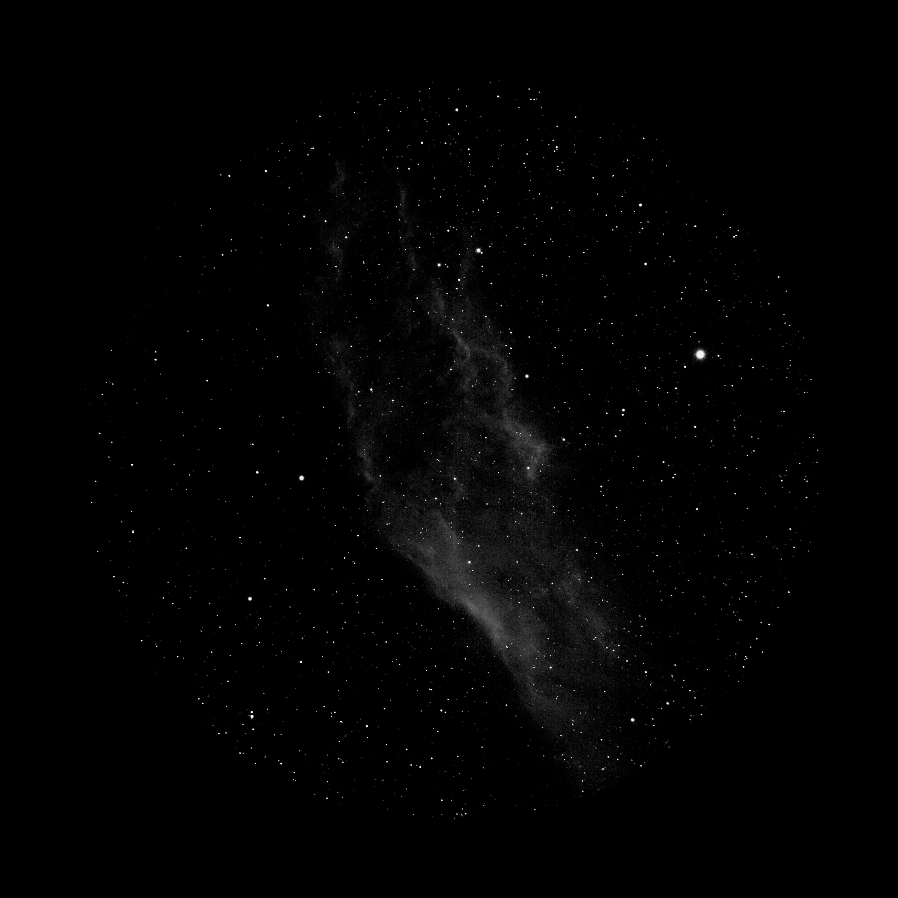 California Nebula--Orzorz Star Projector High Precision Slides - Orzorzvip