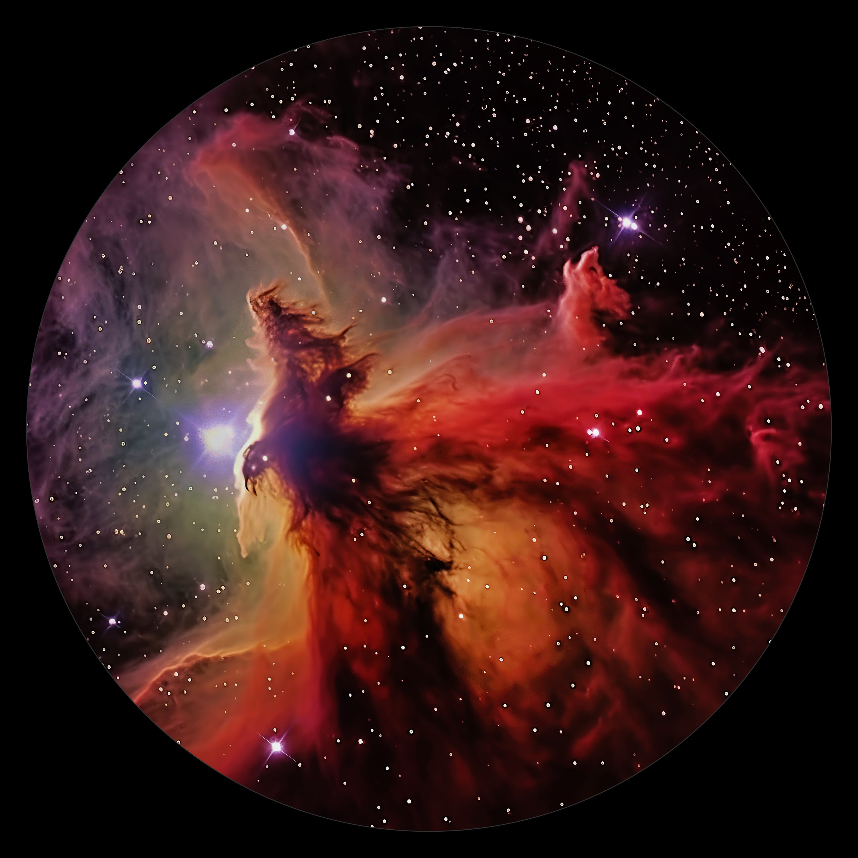 Fox Fur Nebula--Work with Orzorz Star Projector Plus - Orzorzvip